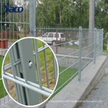 2D Double Wire Fence 656 868 Mesh Fence Panels Manufacture